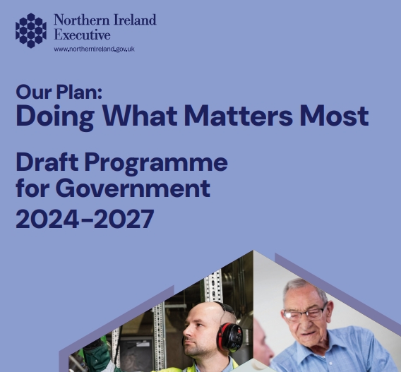 Cover of Draft Programme for Government - Doing What Matters Most